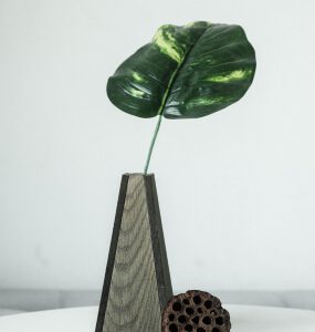 Home Unique Wooden Vase