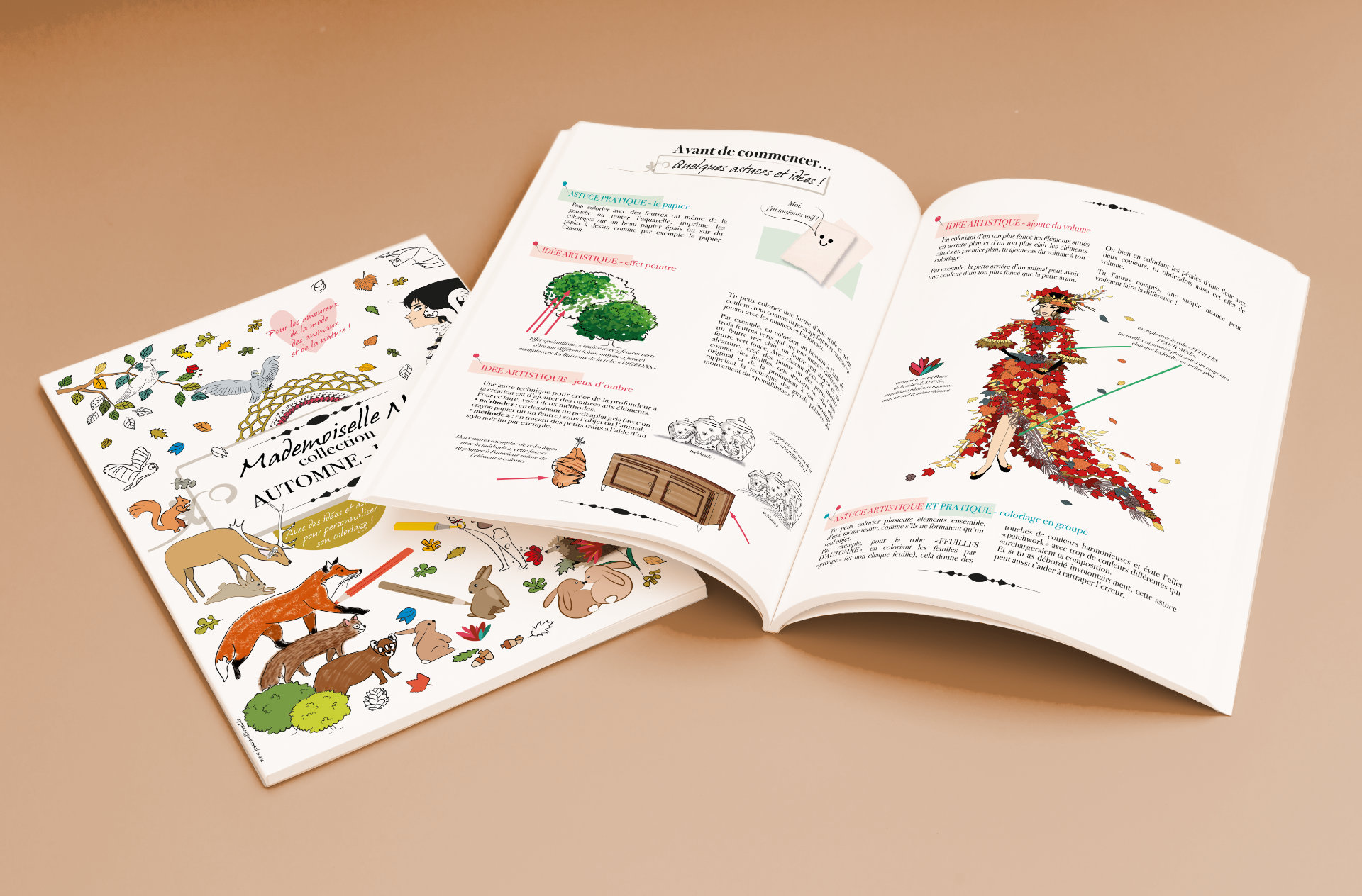 Coloriages Mlle No - collection AUTOMNE/HIVER – Image 2