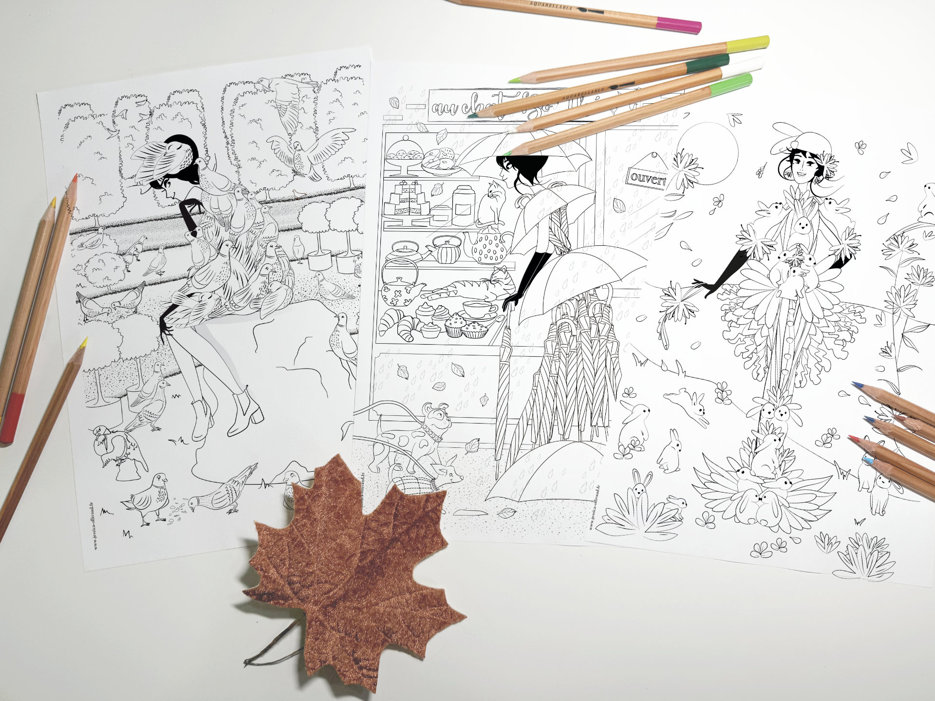 Coloriages Mademoiselle No. Tome 2 Collection